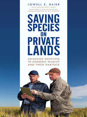 cover image of Saving Species on Private Lands